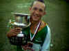 Steve Talbot with the 2000 Championship Cup