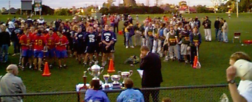The Trophy Presentation