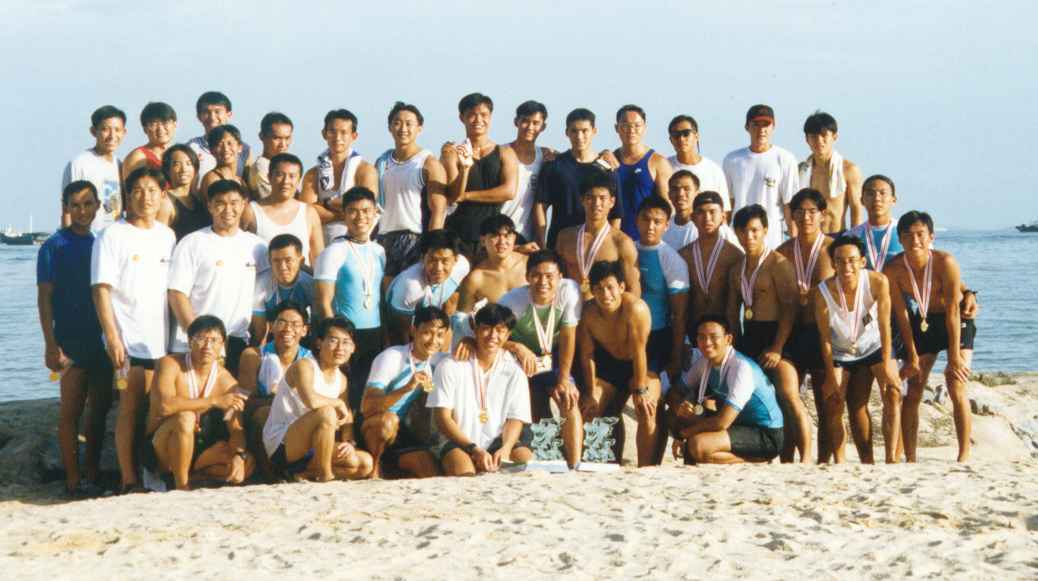 The Men's Team, with all the seniors and juniors.