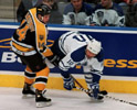 Sergei with Bruins
