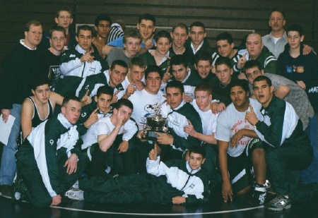 Team picture after winning the Chariho - Westerly Challenge Cup