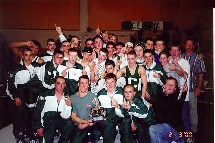 Team picture after winning the Chariho - Westerly Challenge Cup