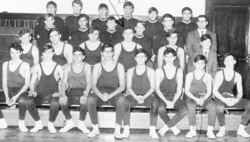 1969 LaSalle JV Wrestling Team photo