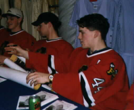 Signing Autographs