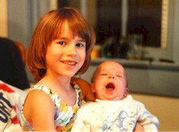 Big Sis & future pest. 
