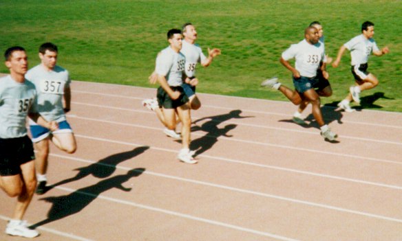 50 meter dash