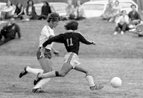 Me sliding Rosie 1979