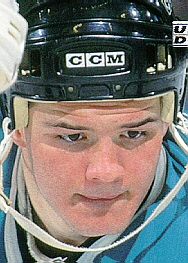 Jeff Friesen at a faceoff