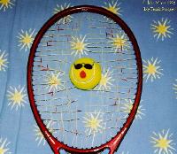 To Start, click on My Tennis Racquet !