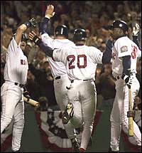 The Sox go run crazy against the Tribe in '99