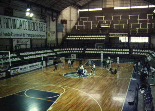 Polideportivo: for the pratice of basketball and volleyball