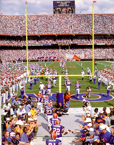 Gators getting ready to destroy someone