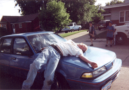 71 Pac After Being Hit By The Rage's Car