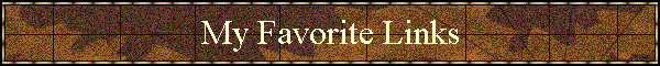 My Favorite Links