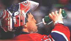 Roy getting a drink