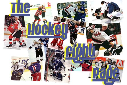 The Hockey Fight Page
