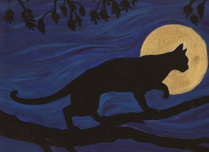 'Kipling's Cat', by indi blackwood, 1997
