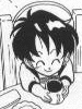 Chibi Pan with a cup