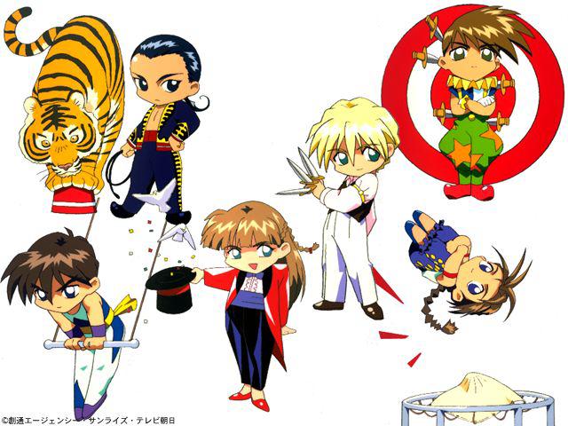 Circus boys...chibi style!