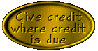 Give Credit Where Credit is Due