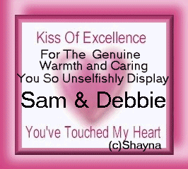 You are TOO kind Shayna:)