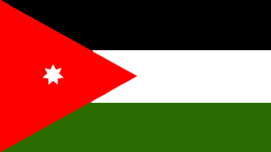 Jordan flag.