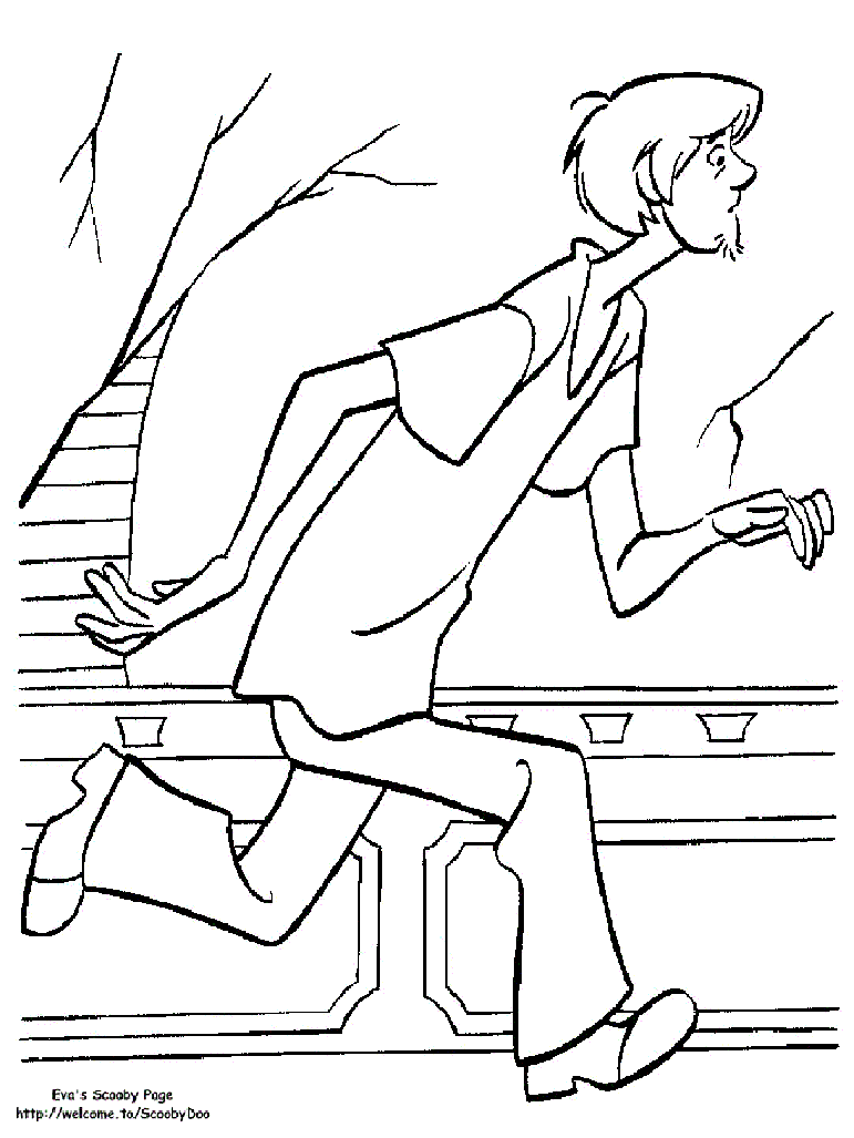 forest coloring page