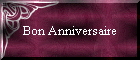 Bon Anniversaire