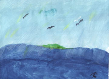 the island