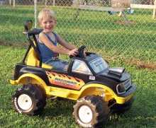 I love to drive my truck!