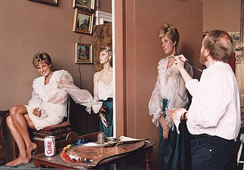Diana having her portrait painted