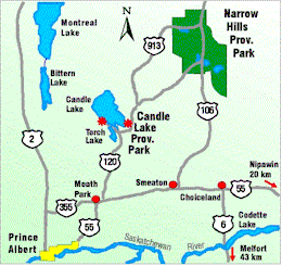 Follow the map to get to Camp Tapawingo!!!