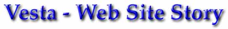 Vesta - web site story logo
