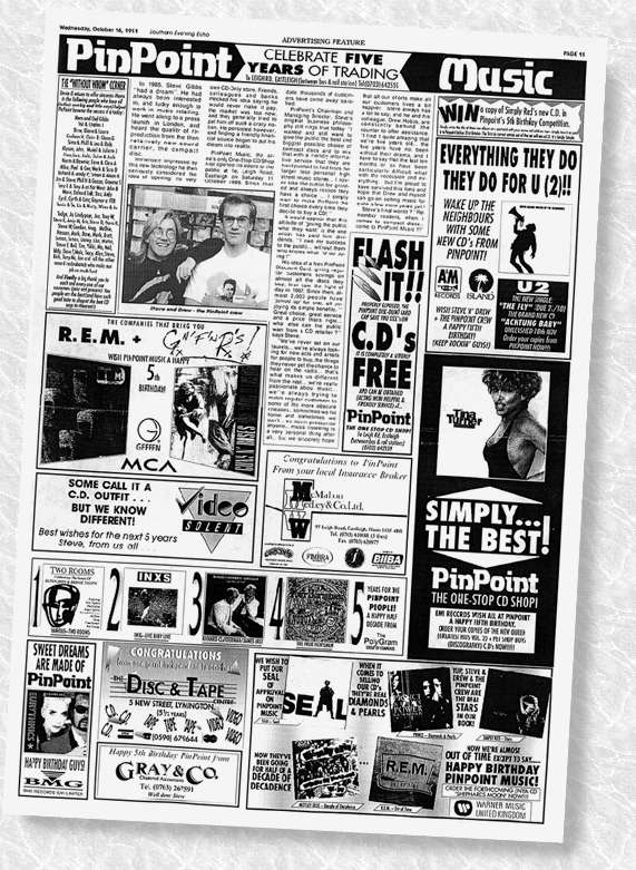PinPoint's 5th Anniversary Ad