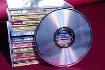Compact Discs you know...