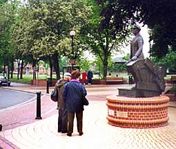 UK Rail Statue