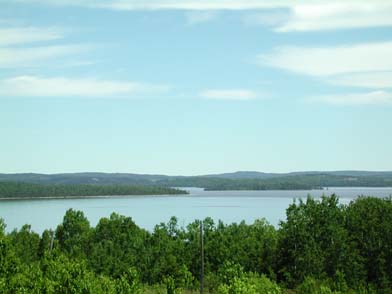 Lake Temiskming view SSE of Haileybury