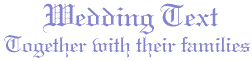 font-Wedding Text