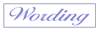 heading-wording