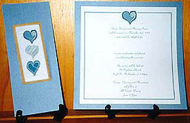 photo of Sweethearts invitation