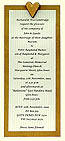 Cream and Gold invitation