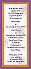 Daisy invitation