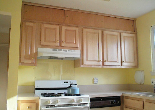Maple Cabinet Refacing