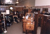 Front room of our store as you walk in to the left.
