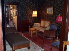 Upstairs sitting/listening room.