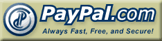 Make payments with PayPal - 
it's fast, free and secure!