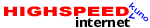 High-speed internet