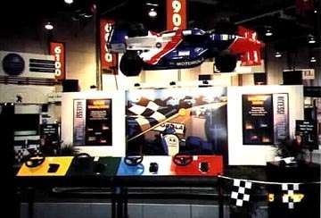 Trade show participants