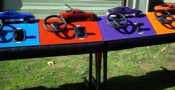 assembles on uneven surfaces.