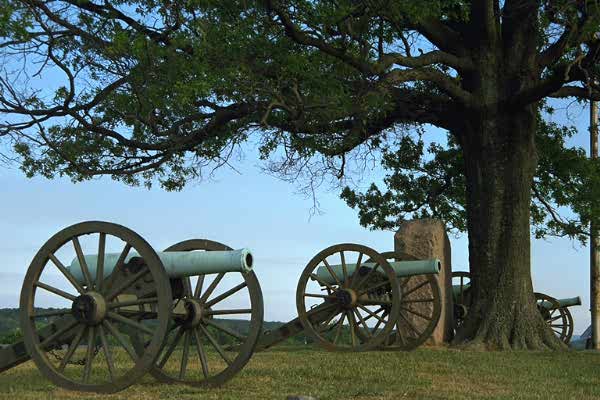 Gettysburg National Military Park: Barlow's Knoll today